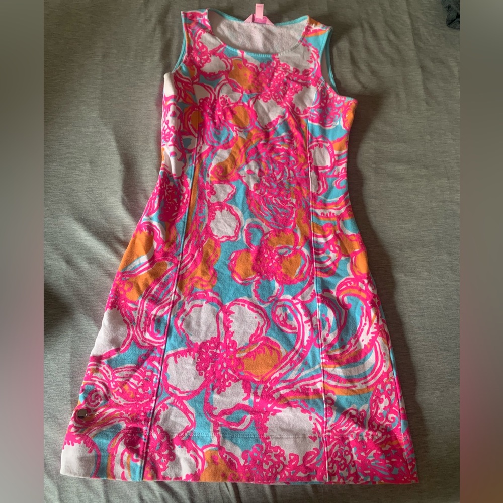 lilly pulitzer dress size xxs but fits like a size 0-4